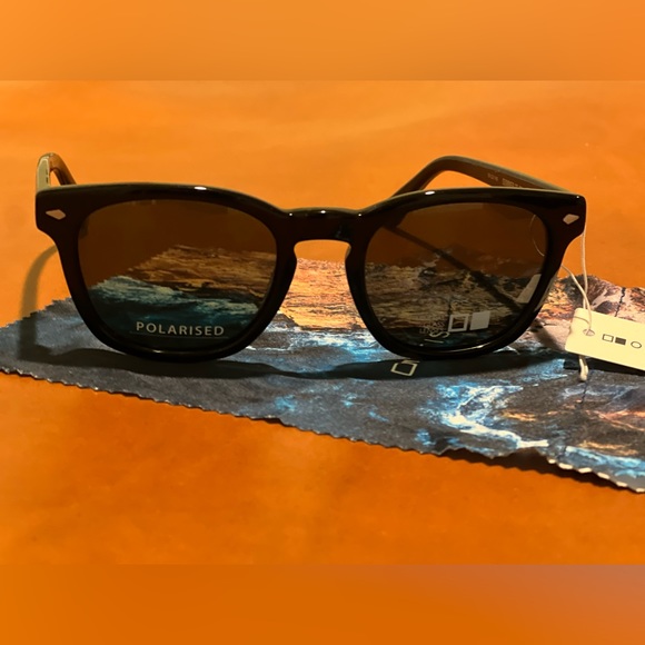 OTIS Summer of 67 Eco Sunglasses Shades Polarized Polarised UVA UVB Black - Picture 6 of 11